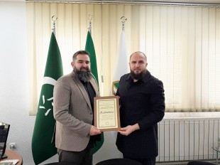 Hfz. Zikret ef. Mustafić posjetio Gazi Isa-beg medresu