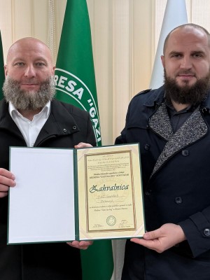Direktor Medrese primio hfz. Harisa Kalača