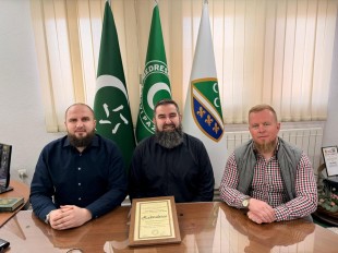 Hfz. Zikret ef. Mustafić posjetio Medresu