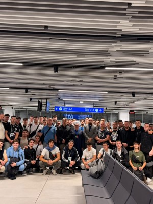 Predsjednik Mešihata i direktor Medrese na aerodromu ispratili Medresine mu’temire